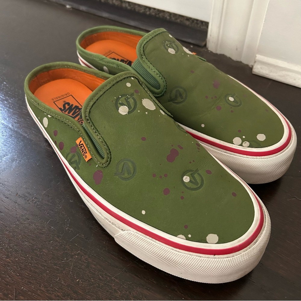 Vans OG Mule LX Splatter Green